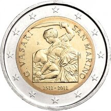 2 EURO San Maríno 2011 - Giorgio Vasari