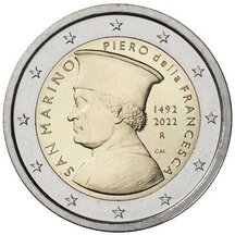 2 EURO San Marino 2022 - Piero della Francesca