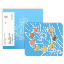 Oficiálna sada Euro mincí San Maríno 2024