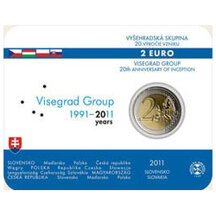 2 EURO Slovensko 2011 - Vyšehradská skupina - Coincard