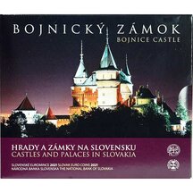Sada obehových EURO mincí SR 2021 - Bojnický zámok
