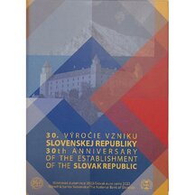 Sada obehových EURO mincí SR 2023 - 30. výročie vzniku Slovenskej republiky - Proof