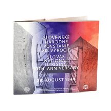 Sada obehových EURO mincí SR 2024 - Slovenské národné povstanie