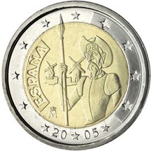 2 EURO Španielsko 2005 - Don Quijote