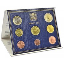 Oficiálna sada Euro mincí Vatikán 2014 - Pápež František I.