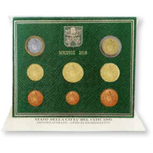 Oficiálna sada Euro mincí Vatikán 2018