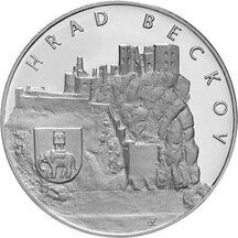 Medaila Slovensko - Hrad Beckov