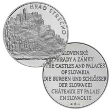 Medaila Slovensko - Hrad Strečno
