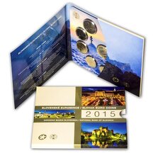 Sada obehových EURO mincí SR 2015 - Slovenské euromince 2015