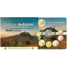 Sada obehových EURO mincí SR 2016 - UNESCO: Levoča