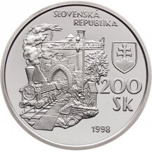200 Sk Slovensko 1998 - Prvý parný vlak