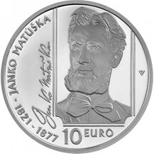 10 EURO Slovensko 2021 - Janko Matúška