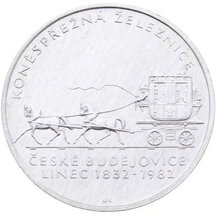 100 Kčs Československo 1982 - Konská železnica