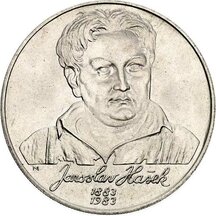 100 Kčs Československo 1983 - Jaroslav Hašek