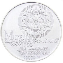 100 Kčs Československo 1993 - Muzeálna spoločnosť