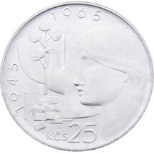 25 Kčs Československo 1965 - Oslobodenie Československa