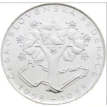 500 Kčs Československo 1988 - Federácia