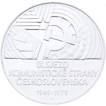 50 Kčs Československo 1979 - IX. Zjazd KSČ