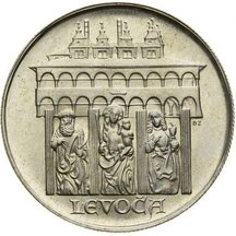 50 Kčs Československo 1986 - Levoča