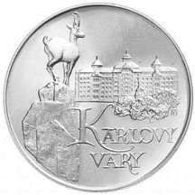50 Kčs Československo 1991 - Karlovy Vary