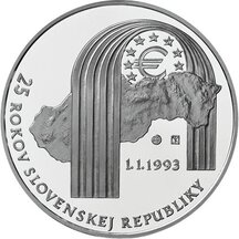 25 EURO Slovensko 2018 - Vznik Slovenskej republiky