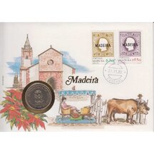 Numizmatická obálka Madeira 1983