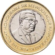 20 Rupií Maurícius 2007