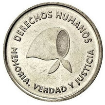 2 Pesos Argentína 2006 - Ľudské práva