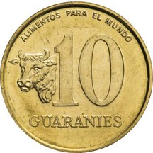 10 Guaranies Paraguaj 1996 - FAO