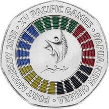 50 TOEA Papua-Nová Guinea 2015 - XV. Pacifické hry