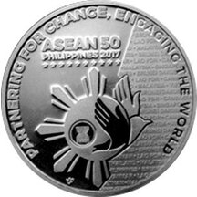 1 Piso Filipíny 2017 - Predsedníctvo ASEAN