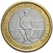 100 Centavos Východný Timor 2012