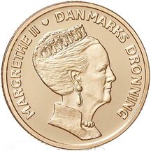 20 Kroner Dánsko 2020 - 80. narodeniny Margrethe II