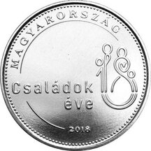 50 Forint Maďarsko 2018 - Rok rodiny