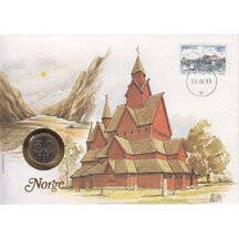 Numizmatická obálka Nórsko 1993