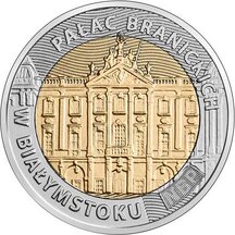 5 Zloty Poľsko 2020 - Branickich palac