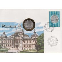 Numizmatická obálka Rumunsko 1987