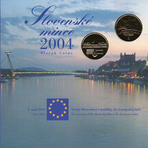 Sada obehových mincí SR 2004