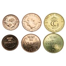 Set mincí Švédsko 2016