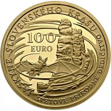 100 EURO Slovensko 2017 - Jaskyne Slovenského krasu