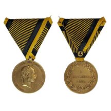 Medaila František Jozef I. - 2. December 1873