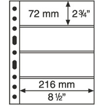Náhradné listy na bankovky GRANDE 4C