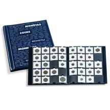 Album na mince v papierových púzdrach