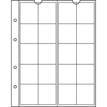 Náhradné listy na mince NUMIS NH20