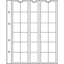 Náhradné listy na mince NUMIS NH30
