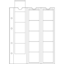 Náhradné listy na mince OPTIMA M15