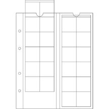 Náhradné listy na mince OPTIMA M24