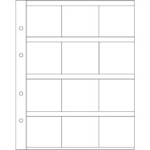 Náhradné listy na papierové puzdrá na mince OPTIMA M12K