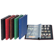 Album na poštové známky s čiernymi listami A4