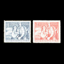 Séria známok Československo 1948 - 30. výročie ČSR